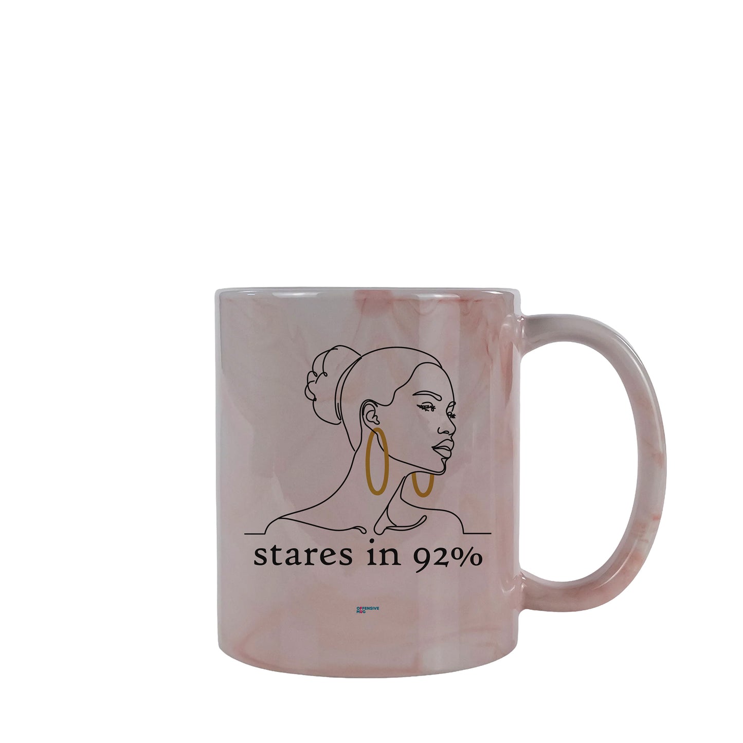 stares in 92%