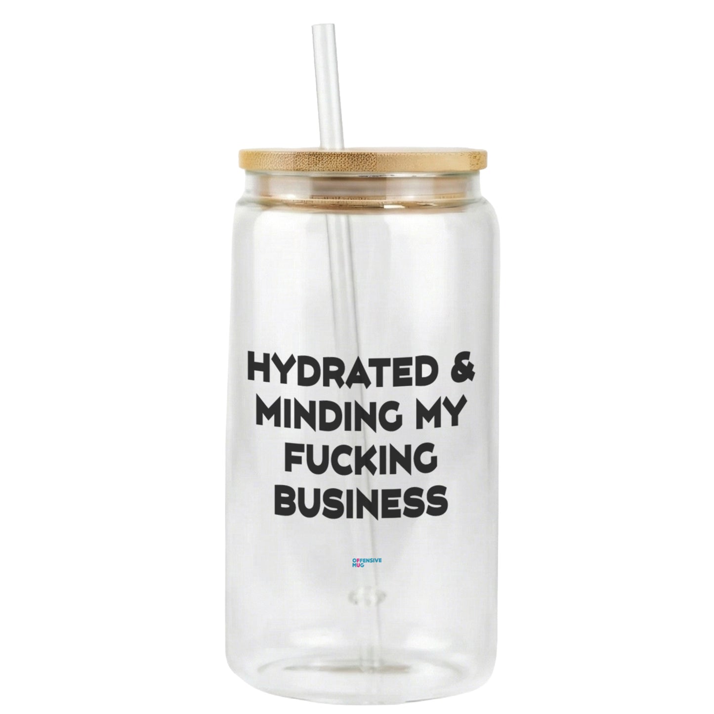 hydrated & minding my fucking business